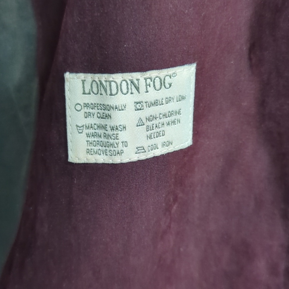 🎵 Vintage London Fog Brown Trench Coat - Picture 7 of 10